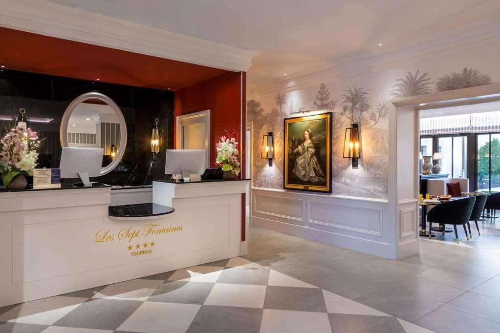 Hotel & Spa Les Sept Fontaines Best Western Premier 图尔尼 内观 照片